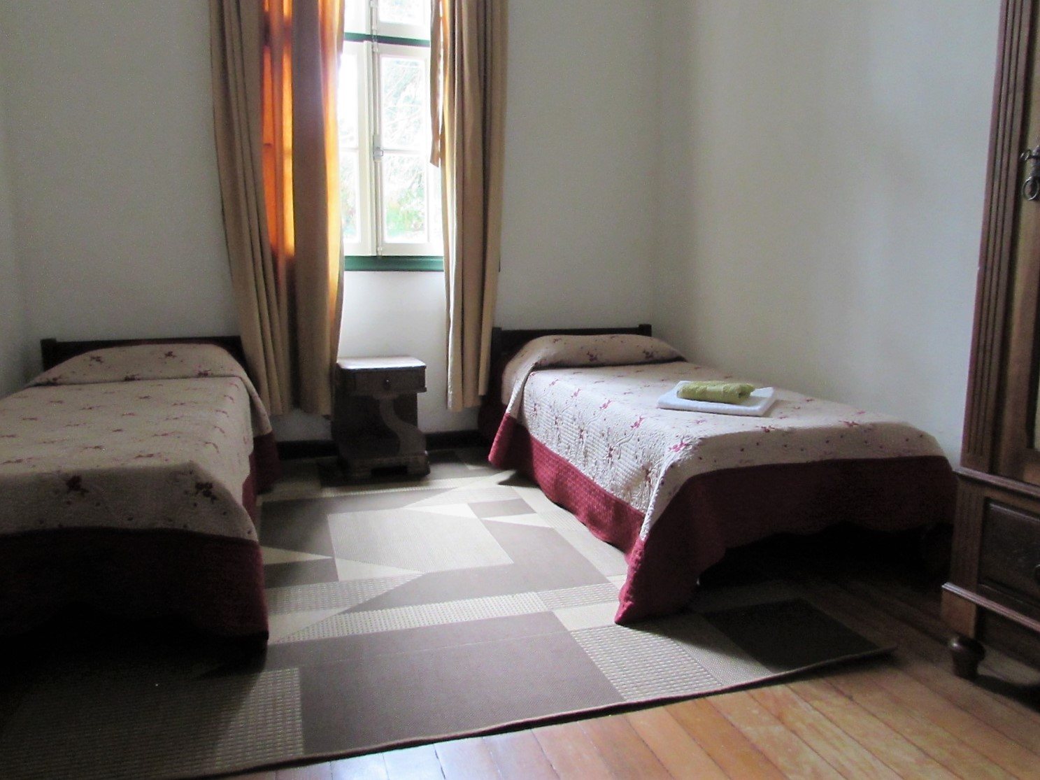 Quarto da hospedaria interna
